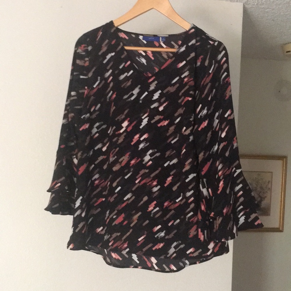 Women’s Ruffle Bell Sleeves Blouse